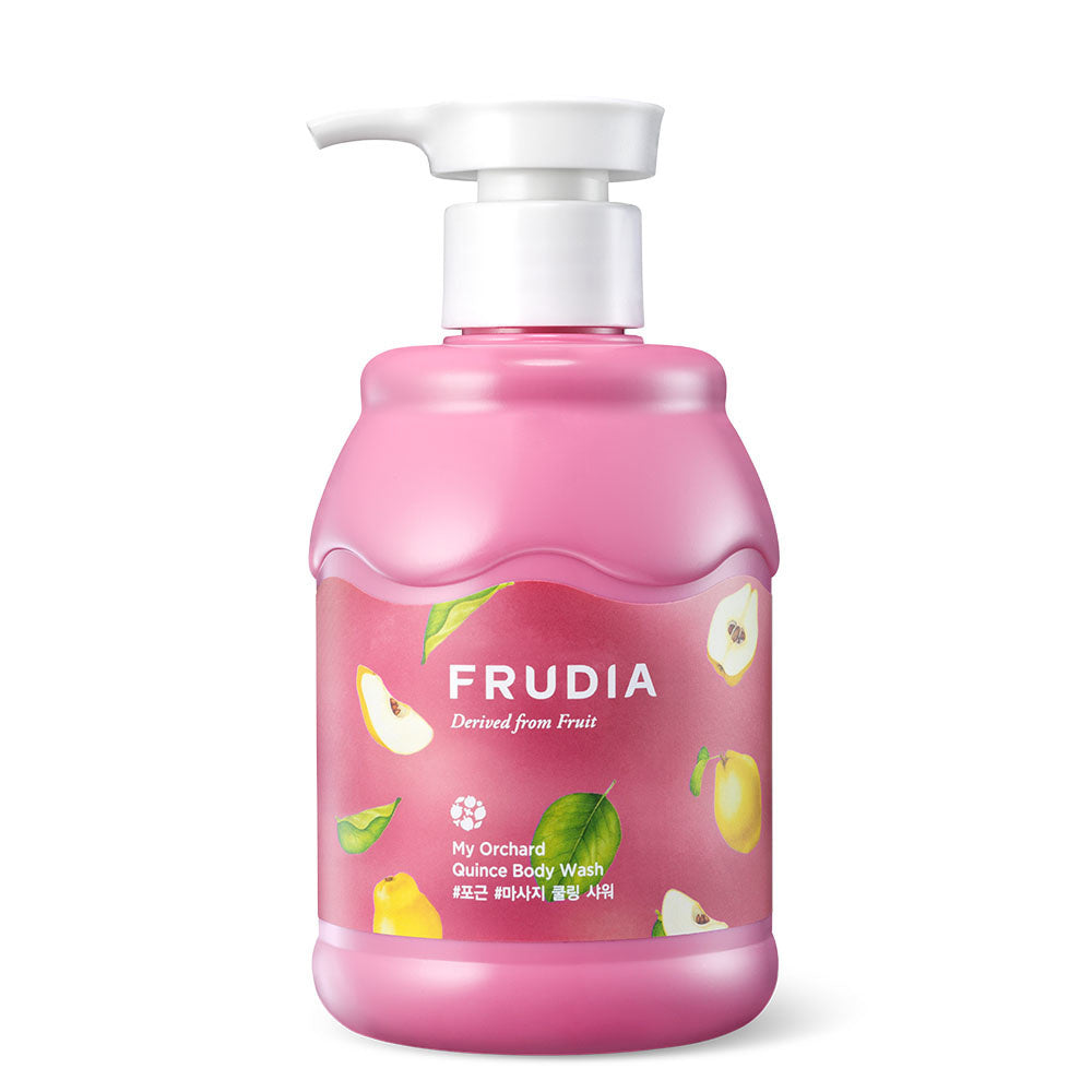 Gel de dus cu extract de gutui My Orchard Body Wash Quince, 350ml, Frudia - BLIVELY.RO