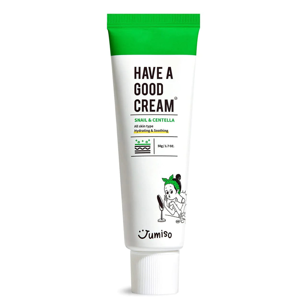 Crema de fata cu efect calmant Have A Good Cream Snail & Centella, 50g, Jumiso - BLIVELY.RO
