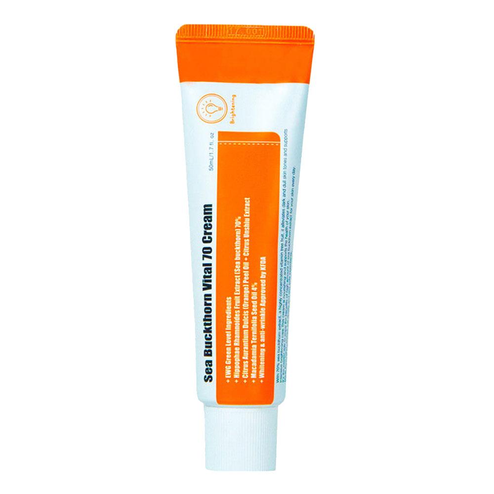 Crema hidratanta si calmanta de fata Sea Buckthorn Vital 70 Cream, 50ml, Purito - Blively.ro