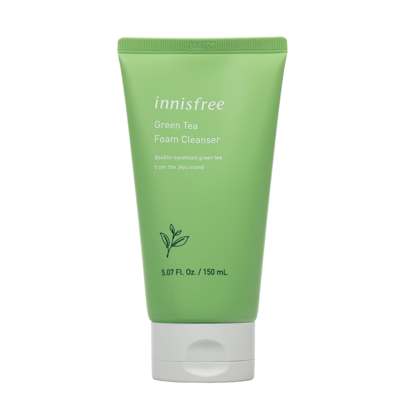 Spuma de curatare a fetei Green Tea Foam Cleanser, 150ml, Innisfree - blively.ro