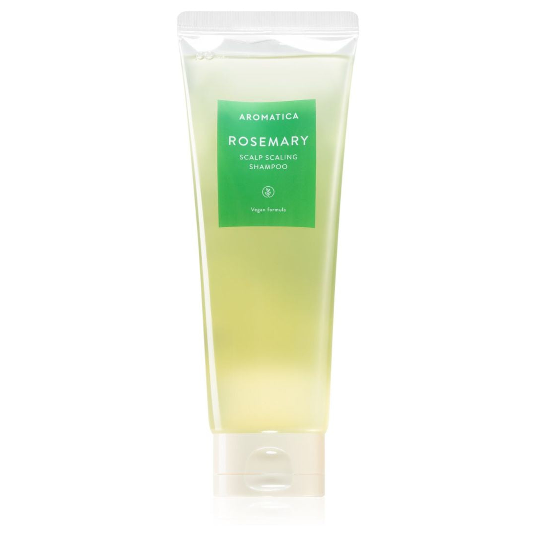 Sampon cu rozmarin anti-matreata Rosemary Scalp Scaling Shampoo, 180ml, Aromatica - blively.ro