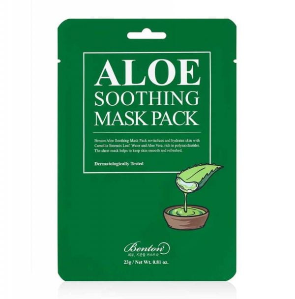 Masca de fata hidratanta Aloe Soothing Mask Pack, Benton - Blively.ro