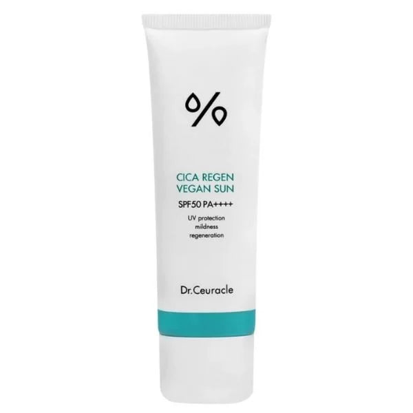 Cremă de față cu SPF 50+ PA++++ Cica Regen Vegan Sun, Dr. Ceuracle - blively.ro
