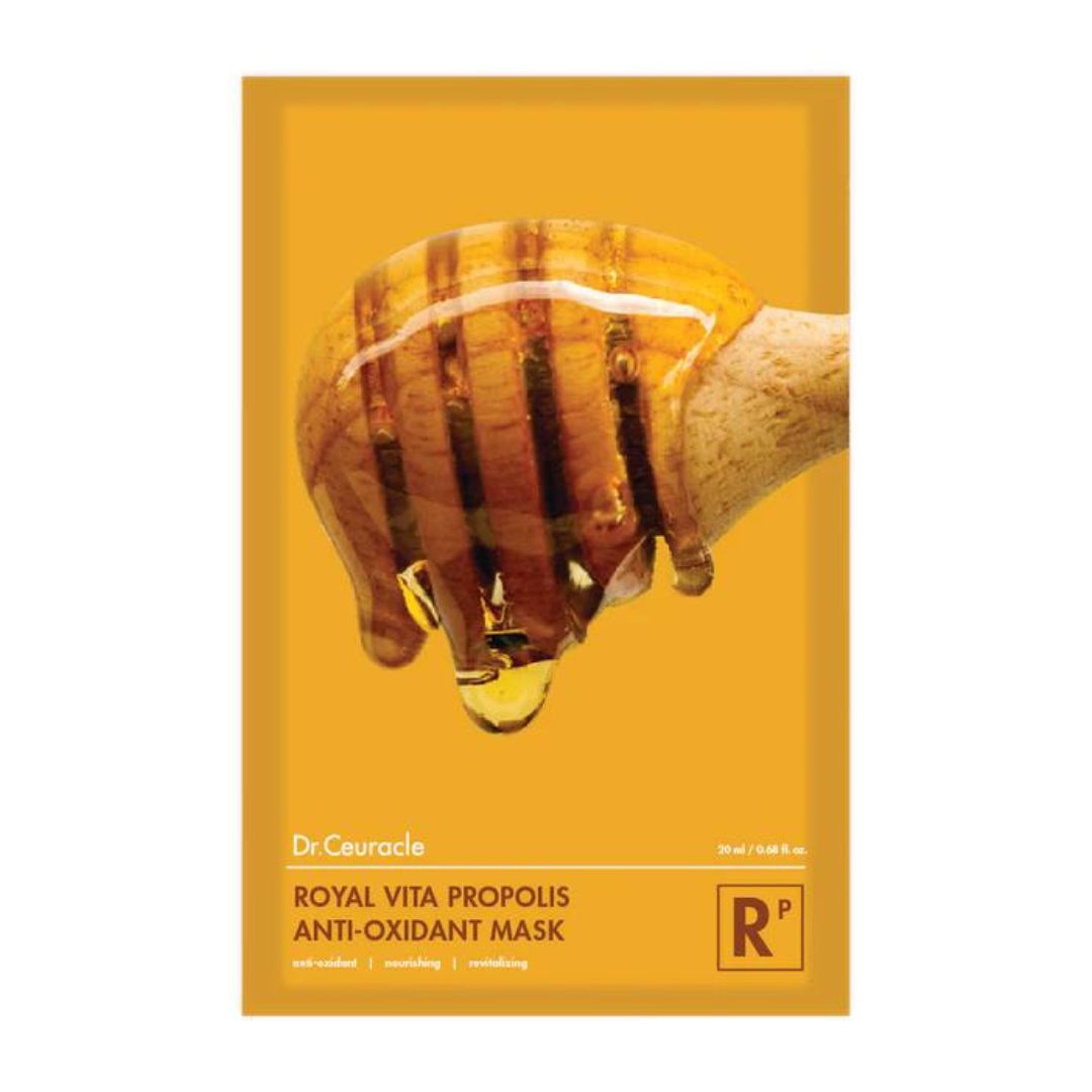 Mască de față cu propolis și efect antioxidant Royal Vita Propolis Anti-Oxidant Mask, Dr. Ceuracle - blively.ro