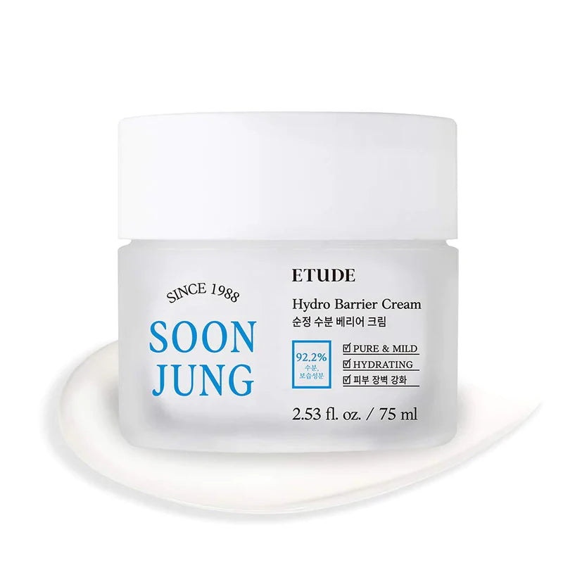Crema de fata hidratanta SoonJung Hydro Barrier Cream, 75ml, ETUDE - blively.ro