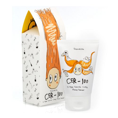 Masca regeneranta de par cu colagen Milky Piggy CER-100 Collagen Ceramide Coating Protein Treatment, 100ml, Elizavecca - blively.ro