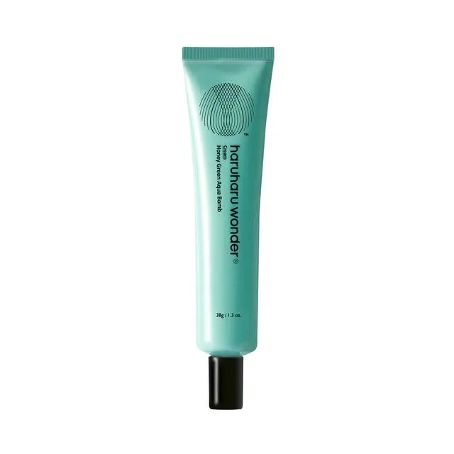 Crema de fata hidratanta Honey Green Aqua Bomb Cream, 38g, HaruHaru Wonder - BLIVELY.RO