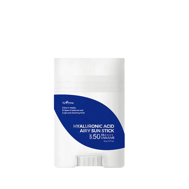 Crema stick cu SPF 50+ PA++++ Hyaluronic Acid Airy Sun Stick, 22g, Isntree - blively.ro