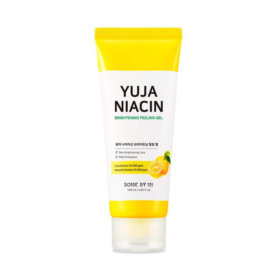 Gel peeling pentru fata cu efect iluminator Yuja Niacin Brightening Peeling Gel, 120ml, Some By Mi - blively.ro