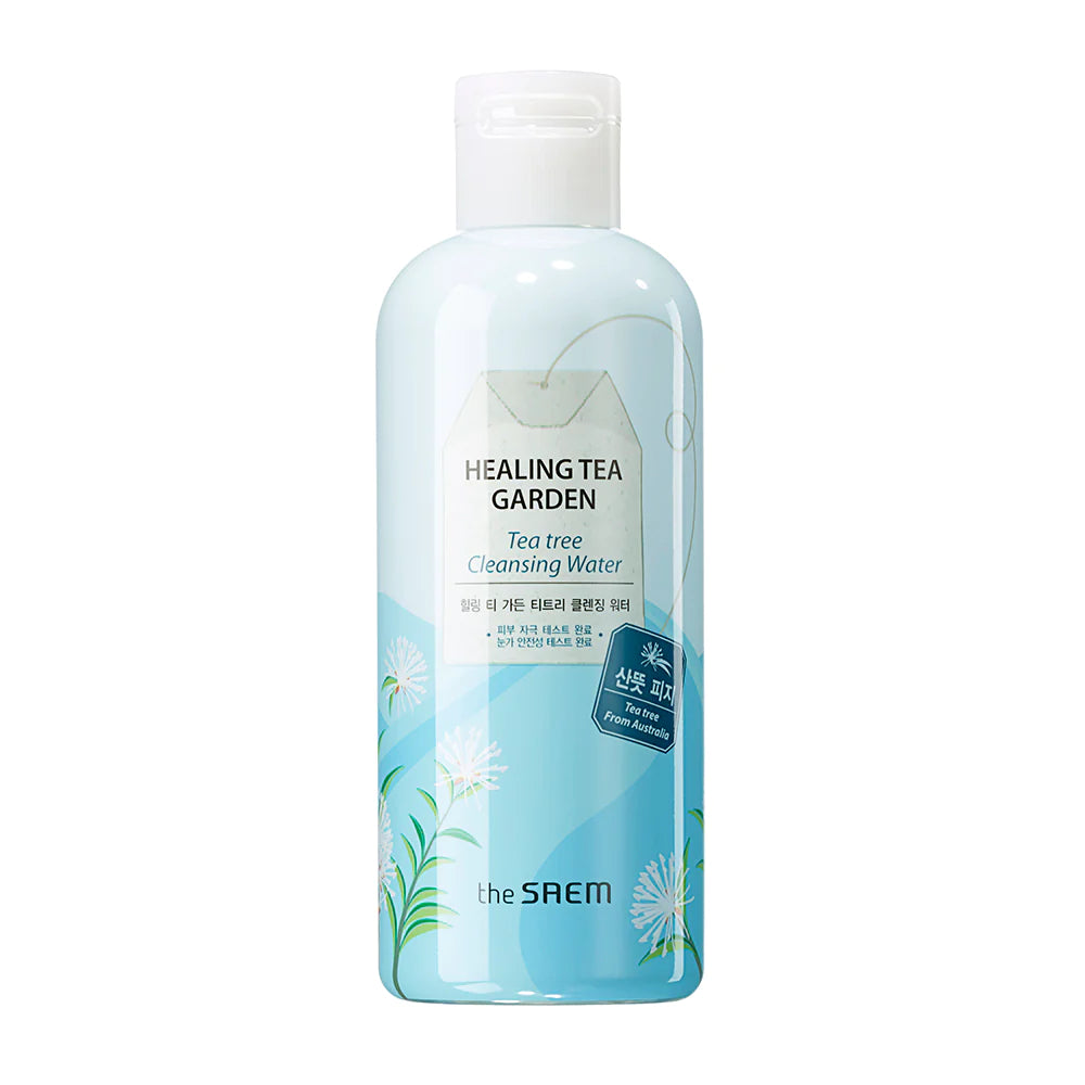 Apa micelara Healing Tea Garden Tea Tree Cleansing Water, 300ml, The Saem - BLIVELY.RO