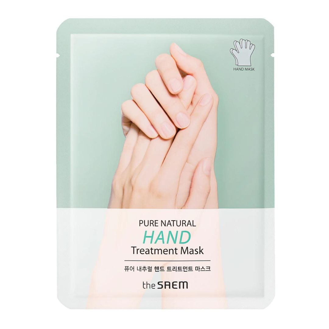 Mască hidratantă pentru mâini Pure Natural Hand Treatment Mask, 16g, The Saem - blively.ro