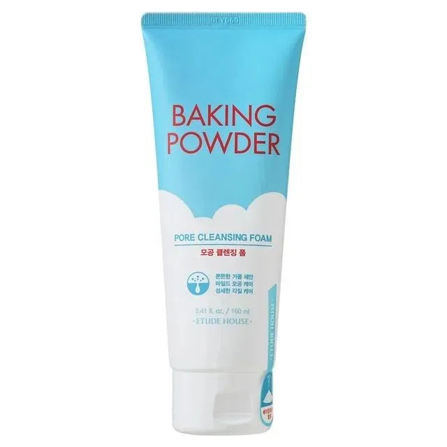 Spuma de curatare a fetei Baking Powder Pore Cleansing Foam, 160ml, ETUDE - BLIVELY.RO