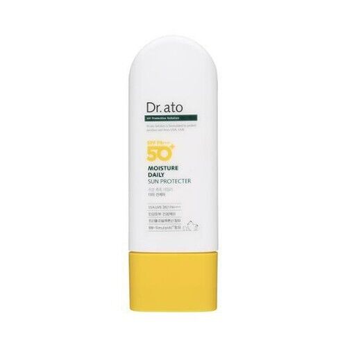 Crema de fata cu SPF50+ PA++++ Moisture Daily Sun Protector, 50ml, Dr.ato - BLIVELY.RO