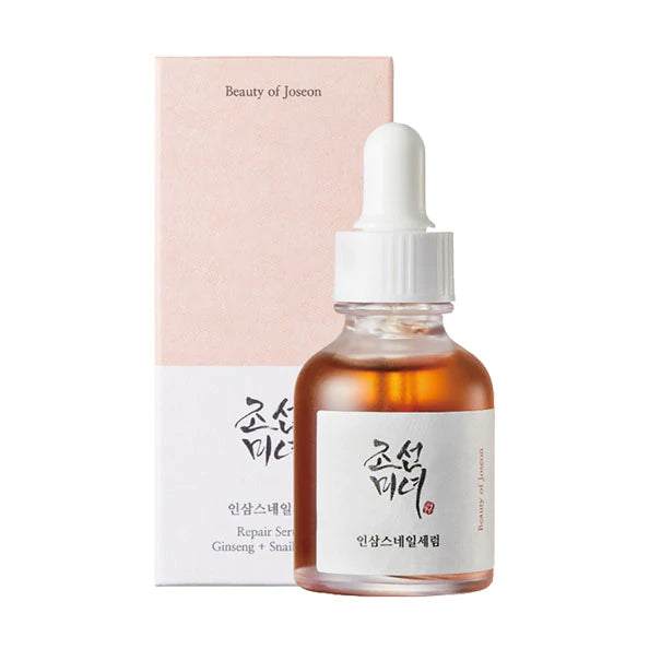 Ser cu efect antirid de fata Revive Serum Ginseng + Snail Mucin, 30ml, Beauty of Joseon - blively.ro