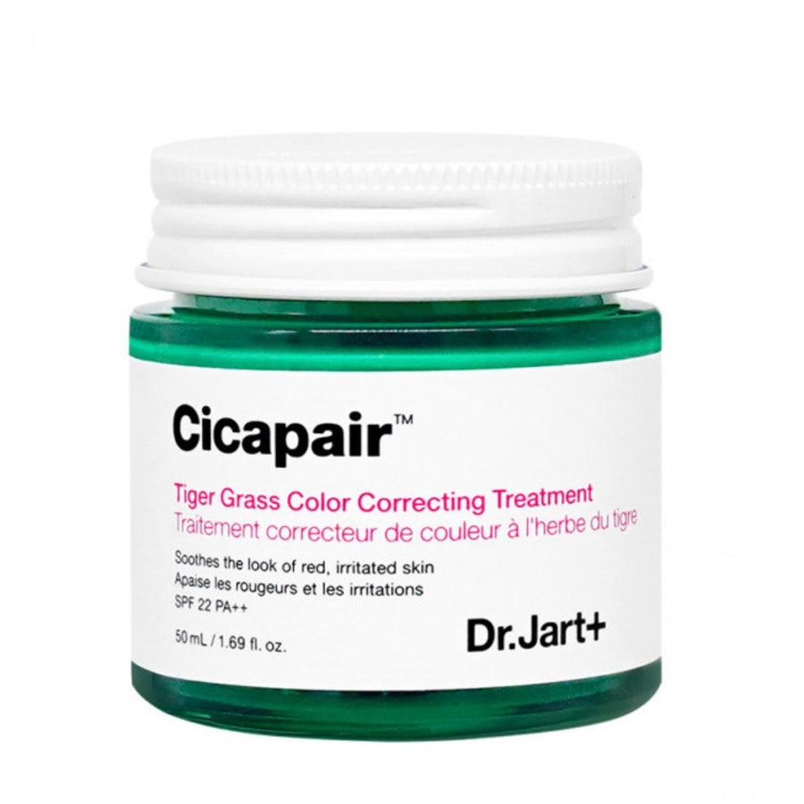 Cicapair Tiger Grass Color Correcting Treatment SPF22 PA++ Crema tratament anti-roseata, 50ml, Dr.Jart+ - blively.ro