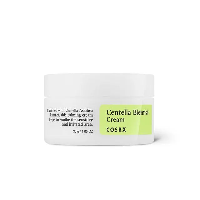 Crema de fata pentru estomparea petelor si a rosetii Centella Blemish Cream, 30g, COSRX - blively.ro