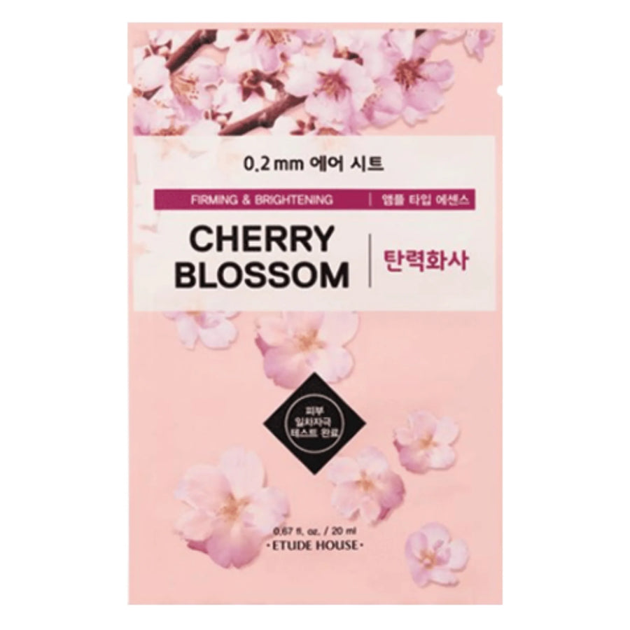 Masca de fata cu Flori de Cires 0.2 Therapy Air Mask Cherry Blossom, ETUDE - blively.ro