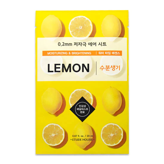 Masca de fata cu Lamaie 0.2 Therapy Air Mask Lemon, ETUDE - blively.ro