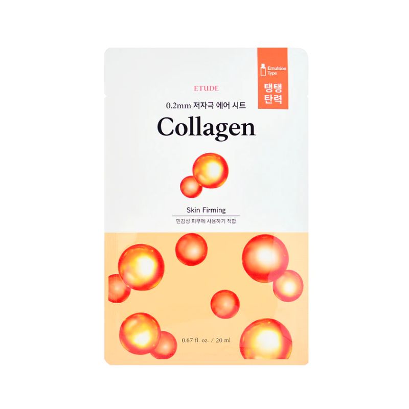 Masca de fata cu Colagen 0.2 Therapy Air Mask Collagen, ETUDE - Blively.ro