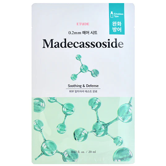 Masca de fata 0.2 Therapy Air Mask Madecassoside, ETUDE - BLIVELY.RO