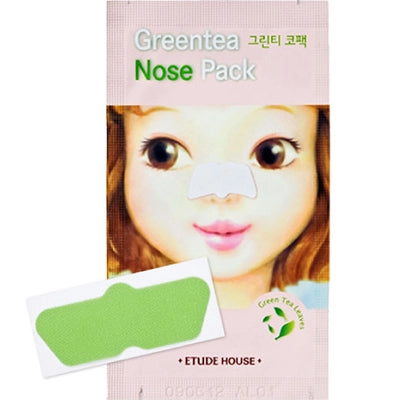 Plasturi puncte negre nas Green Tea Nose Pack, ETUDE - blively.ro