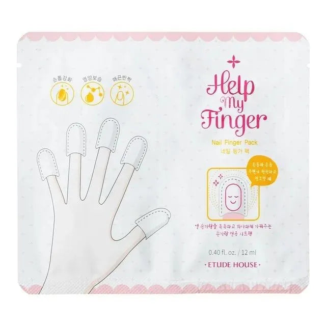 Masca tratament pentru cuticula uscata Cel My Finger Nail Pack, ETUDE - Blively.ro