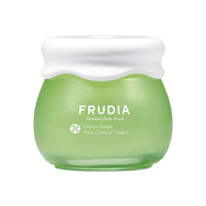 Crema de fata pentru micsorarea porilor Green Grape Pore Control Cream, 55g, Frudia - BLIVELY.RO