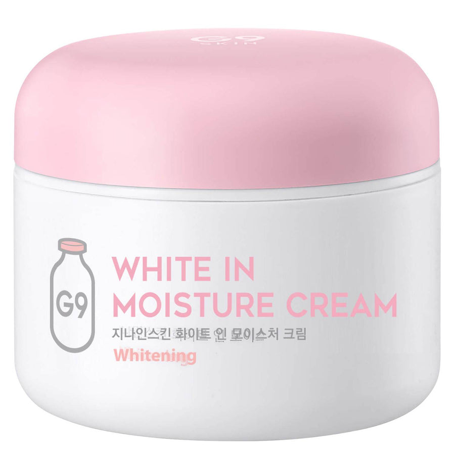 Crema de fata intens hidratanta White In Moisture Cream, 100g, G9SKIN - BLIVELY.RO