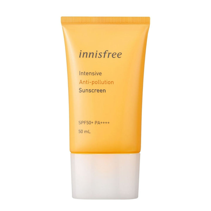 Crema de fata Intensive Anti Pollution Sunscreen SPF50+ PA++++, 50ml, Innisfree - Blively.ro