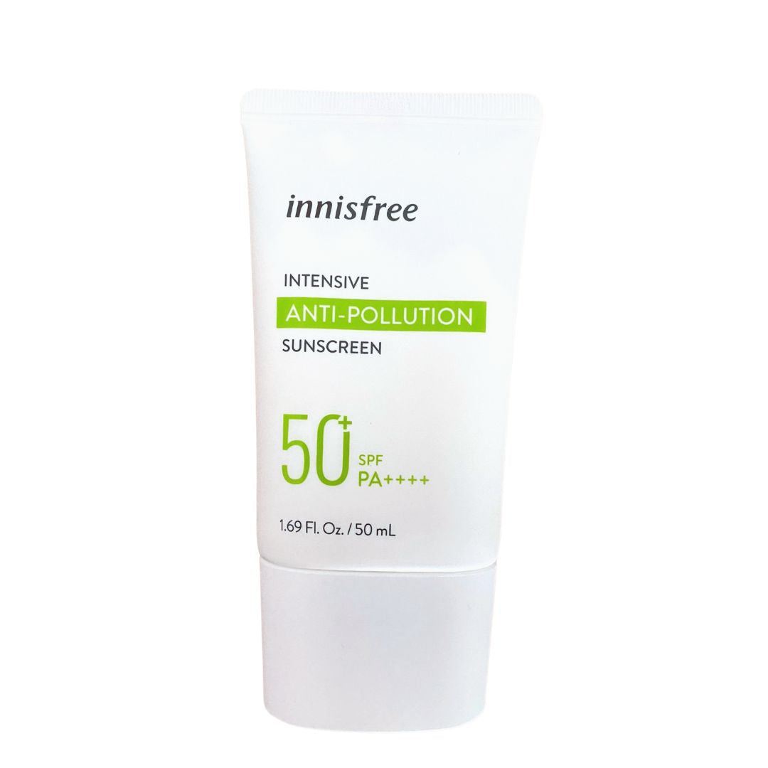 Crema de fata Intensive Anti Pollution Sunscreen SPF50+ PA++++, 50ml, Innisfree - blively.ro