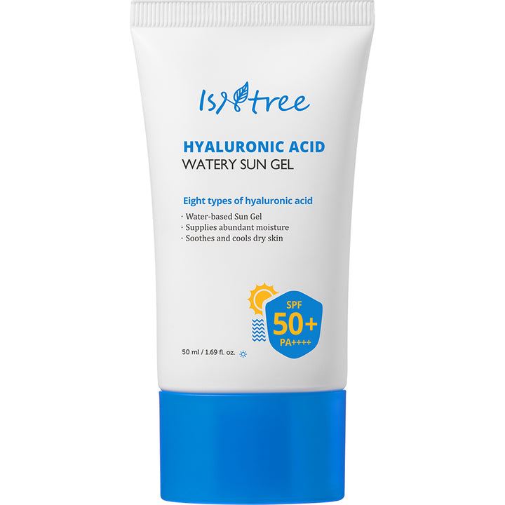 Crema cu SPF 50+ PA++++ Hyaluronic Acid Watery Sun Gel, 50ml, Isntree - blively.ro