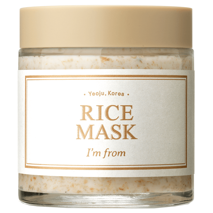 Masca de fata cu extract din orez pentru exfoliere Rice Mask, 110g, I’m From - blively.ro
