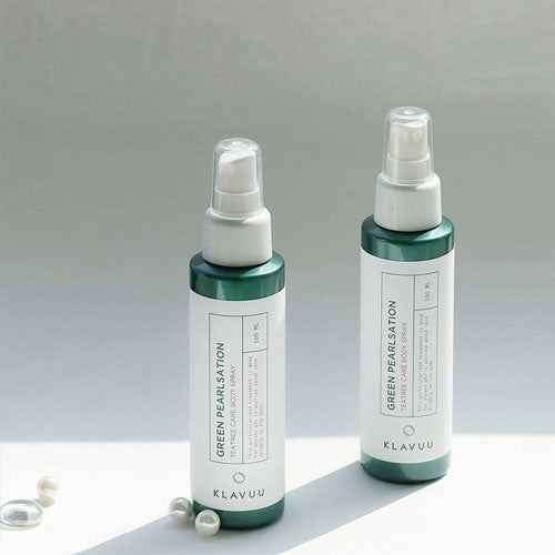 Spray de corp pentru pielea acneica Green Pearlsation Tea Tree Care Body Spray, 100ml, KLAVUU - blively.ro