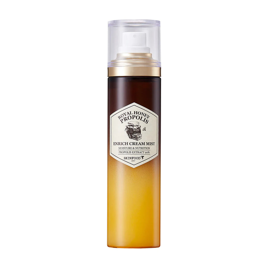 Crema tip mist cu propolis Royal Honey Propolis Enrich Cream Mist, 120ml, SKINFOOD - blively.ro