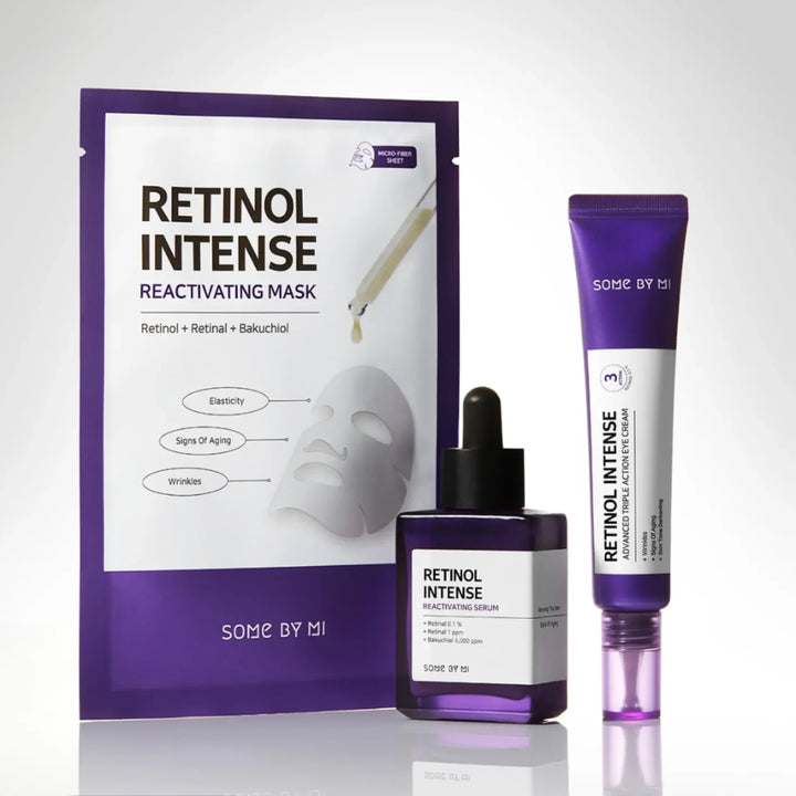 Masca de fata anti-aging cu retinol Retinol Intense Reactivating Mask, 22ml, Some By Mi - BLIVELY.RO