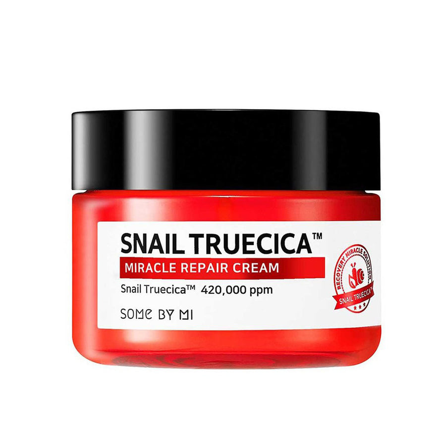 Crema de fata intens reparatoare cu extract de melc si ceramide Snail Truecica Miracle Repair Cream, 60g, Some By Mi - BLIVELY.RO